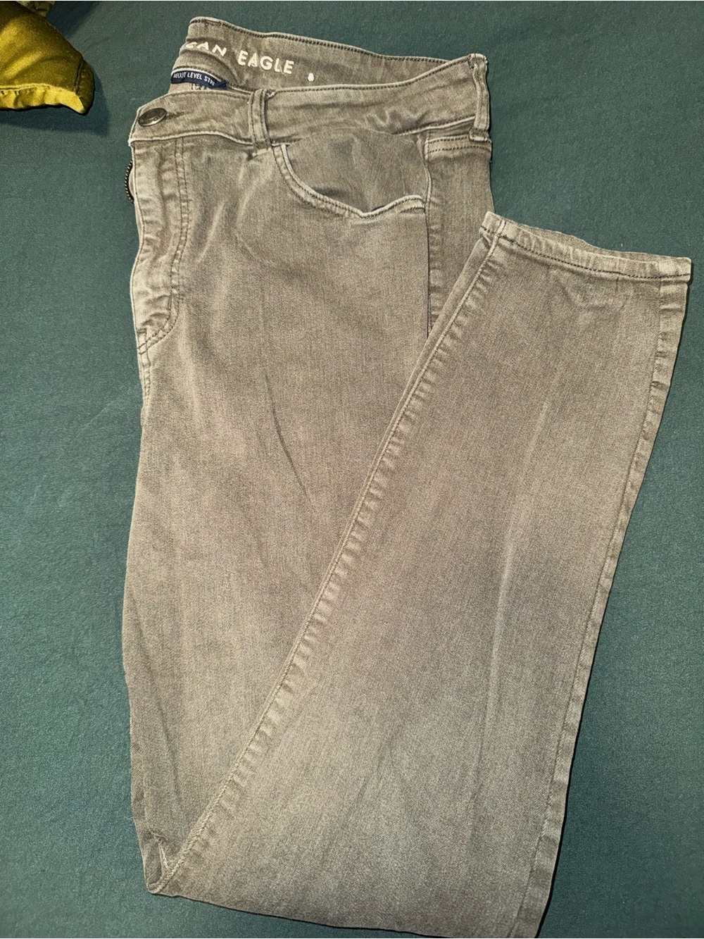 American Eagle Outfitters Women's Olive High-Rise Jeggings